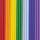 Wachsstreifen Regenbogen, 200 x 2 mm 7, je 3 Streifen
