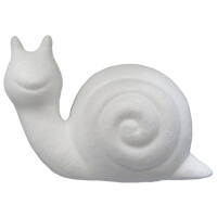 Styroporform Schnecke ca. 15 x 10,5 cm