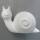 Styroporform Schnecke ca. 15 x 10,5 cm
