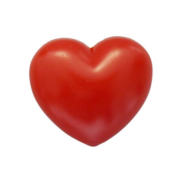Kunststoffherz rot, 5 Stück ca. 9,5 cm