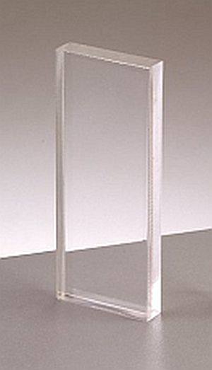 Acrylblock transparent 7,6x10x0,15 cm 1 Stück