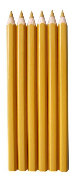 Buntstifte dick ocker (sandbraun) 6er Pack Farbstifte