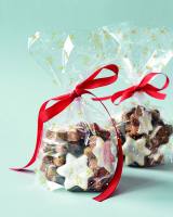 Zellglasbeutel Weihnachtsdruck Bio Beutel 11,5 x 19 cm 10 Stück mit Standboden Osterbeutel
