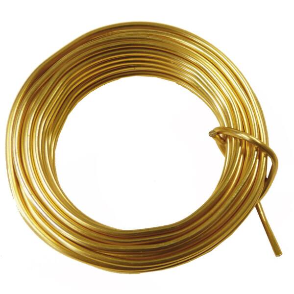 Aludraht gold, 2 mm x 5 m