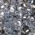 Pailletten Metallic silber 50 g, 6 mm groß