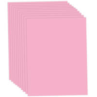 Tonpapier rosa, 50x70 cm, 10 Bögen, 130 g/m² Tonzeichenpapier