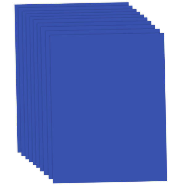 Tonkarton königsblau 50x70cm 10 Bögen 220 g/m²
