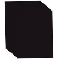 Tonkarton schwarz 50x70cm 10 Bögen 220 g/m²