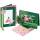 Passepartoutkarten grün rechteckig 5er Pack, 10,5 x 15 cm
