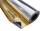 Alufolie Großrolle silber/gold 10 m x 0,50 m