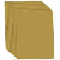 Tonpapier gold, 50x70 cm, 10 Bögen, 130 g m²...