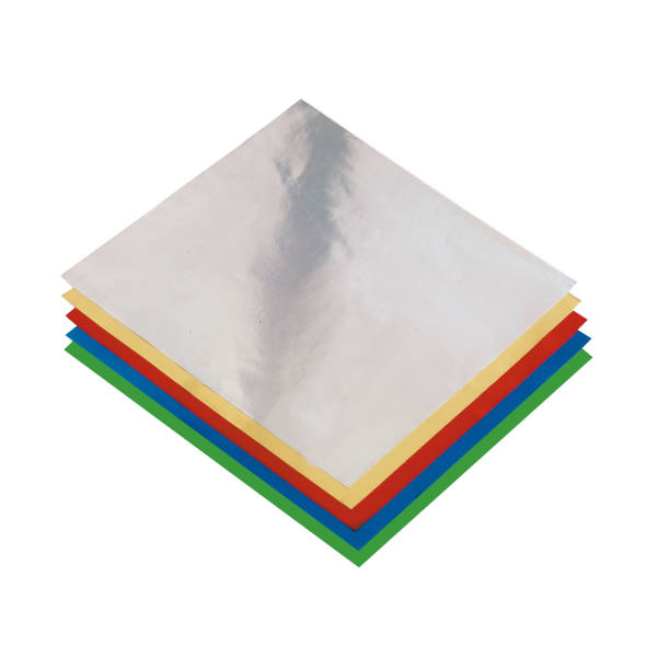 Alu Faltblätte 10 x 10 cm 50 Blatt