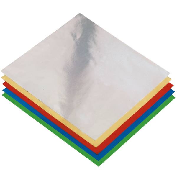 Alu Faltblätte 20 x 20 cm 50 Blatt