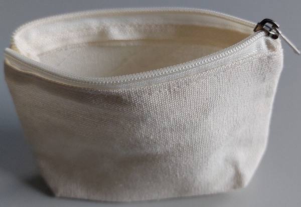 Geldbeutel aus Baumwolle 12 x 8cm