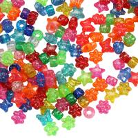 Perlenmix Kongo transparent mit Glitzer 1 kg