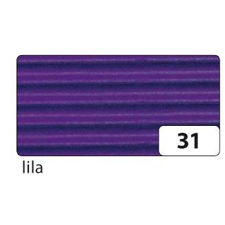 Wellpappe lila, violett, 10 Bögen, 50x70 cm