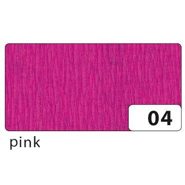 Krepppapier pink, 50 cm x 2,5 m, 1 Rolle
