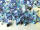 Perlenmix, blau 150 g