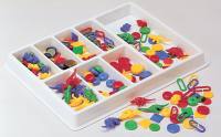Sortierbehälter Sortierbox weiss, 40x30 mit 8...