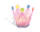 Sisal-Blätter mit Glitter, Pastell, 5er Pack, 23x33 cm, 135 g m²