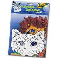 Kindermasken Katze 6er Pack