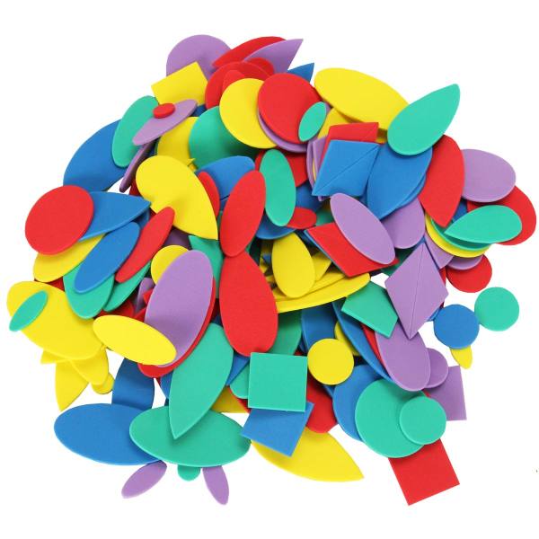 Moosgummiteile geschnitten, ca. 200 Stück
