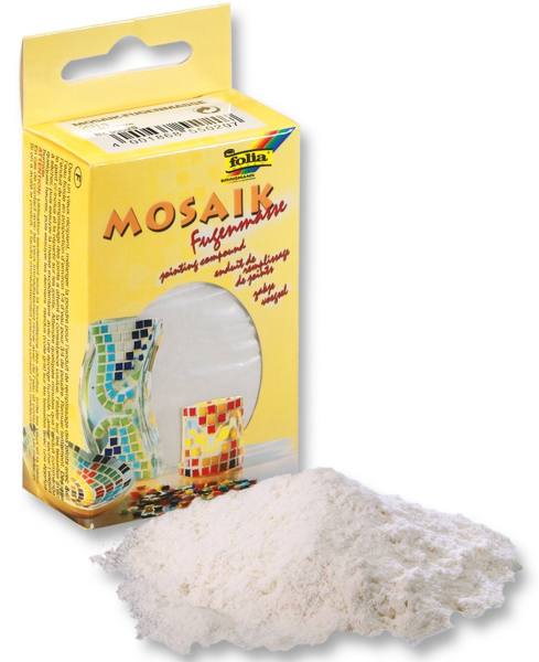 Mosaik-Fugenmasse weiß 250gr. Beutel