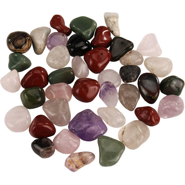 Trommelsteine, mittlere und große Steine ca. 1,5 bis 3 cm,500 g