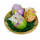 Osterkorb rund, Geschenkkorb 14 cm 1 Stück Osterkörbchen