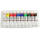 Acrylfarben Set 10 Farbtöne a 16 ml Malfarbe Künstlerfarbe