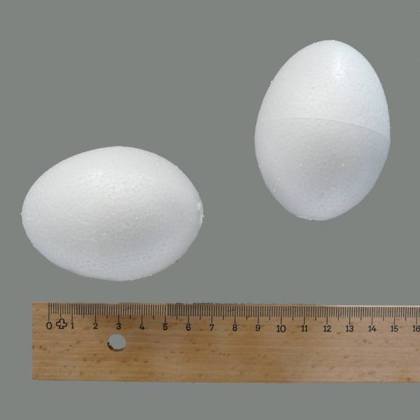 Styroporeier 7 cm, 5er Pack