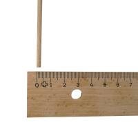 Holzstäbe ca. 100 Stk/Bund, rund, 12 cm lang, 3 mm