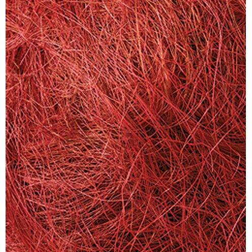 Sisalwolle dunkelrot, 50 g