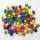 Holzperlen Mix bunte Mischung, 100 g