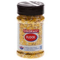 Colorall Flock Farbschnipsel gelb, 150 g