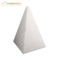Styroporform Pyramide ca. 15 cm hoch, ø 10 x 10