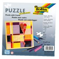 Puzzle mit Legerahmen 21x21cm, 25-teilig