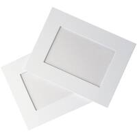 Bilderrahmen 2er Pack weiß, aus Pappe