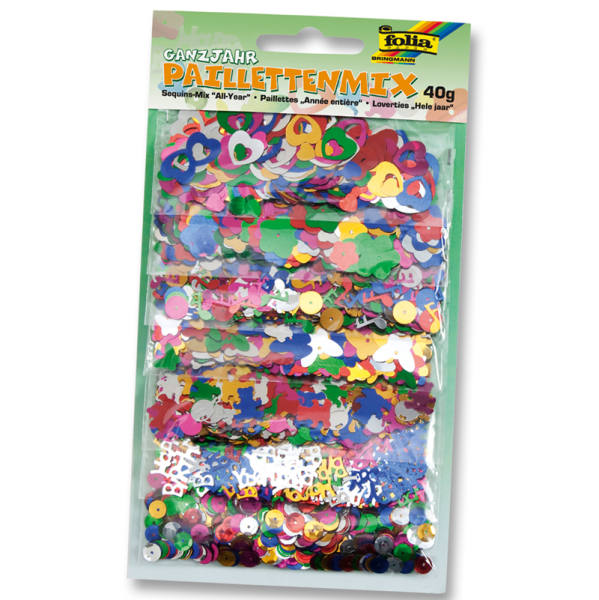 Paillettenmix Ganzjahr 40g