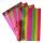 Holographische Folie selbstklebend, Regenbogen, 4 Blatt, 23x33 cm