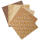 Faltblätter BASICS Braun, 15x15 cm, 50 Blatt