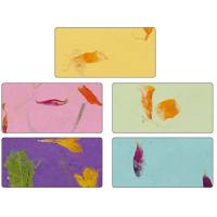 Blütenpapier 5 Blatt, 23x33 cm, 120g/m²