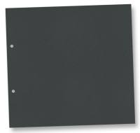 Ringbuch Einlagen aus Fotokarton schwarz, 21,5x22,5 cm,...