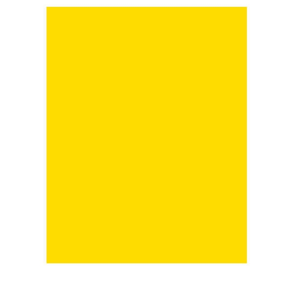 Tonpapier bananengelb 100 Blatt, DIN A4, 130g/m² Tonzeichenpapier