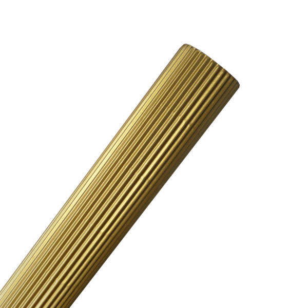 Wellpappe gerollt gold, 50 x 70 cm, 1 Rolle
