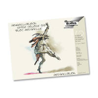 Aquarellblock 18x24 cm, 10 Blatt, 200g/m², rauh
