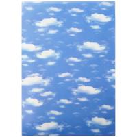 Transparentpapier Wolken, 5 Blatt, 23x33 cm