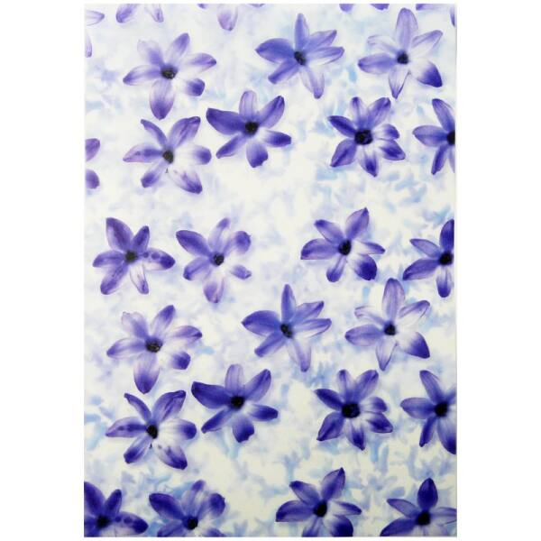 Transparentpapier Hyazinthen, 5 Blatt, 23x33 cm
