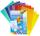 Transparentpapier bunt 10 Blatt DIN A4, extra stark 115 g m²