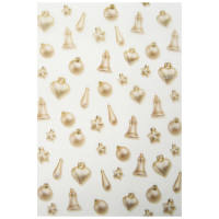 Transparentpapier Weihnachtsgrüße, 5 Blatt,...